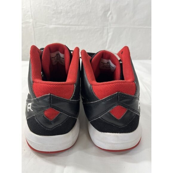 Nike Men The Air Overplay IX Basketball Shoe Black/Red Sz 13 Style 831572-004 - Picture 5 of 16